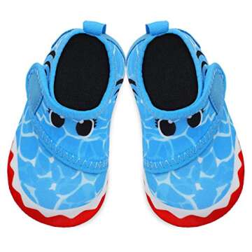 BARERUN Infant Water Shoes for Summer Fun 12-18 Months