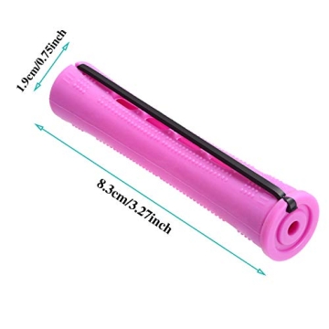 WILLBOND 60 Pcs Perm Rods for Natural Hair Styling