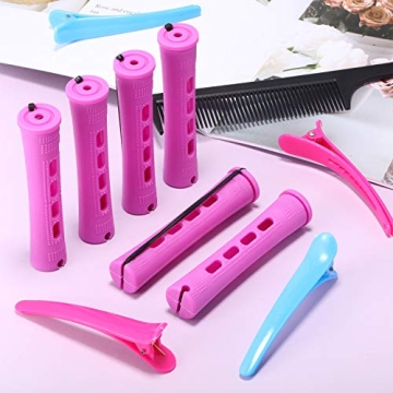 WILLBOND 60 Pcs Perm Rods for Natural Hair Styling