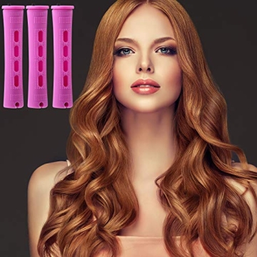 WILLBOND 60 Pcs Perm Rods for Natural Hair Styling