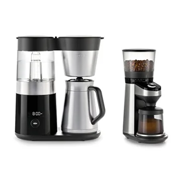 OXO On Barista Brain Coffee Maker & Conical Burr Grinder - Perfect Brew Bundle