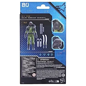 G.I. Joe Ralph Nunchuk Badducci 6 Inch Action Figure