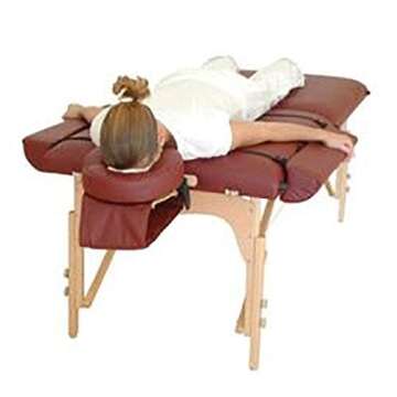 Royal Massage Universal Side Armrest Extension Bolster Pillow Set (Black)