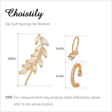 Trendy Non Piercing Ear Cuffs for Women Perfect Gift