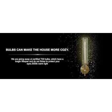 Joyunleo Brass Wall Sconces Stylish 19" Lighting Set
