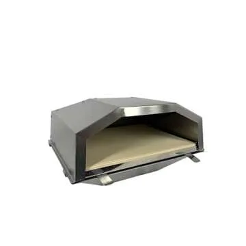 Green Mountain Grills Wood-Fired Steel Pizza Oven Attachment Accessory for Davy Crocket and Trek Mod...