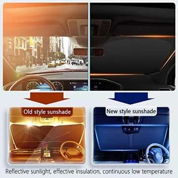 240T Thickened Car Windshield Sunshade - Cool Interiors