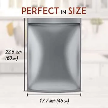 TekUnlimited - 10 Pack | 5 GALLON Mylar Bags w/ 15 (2000cc) Oxygen Absorbers (Individual) –10 mil Mylar Bags for Food Storage for Grains, Wheat, Rice, Dry Aging Bags for Meat - Long Term Food Storage