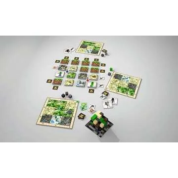 Ravensburger Minecraft: Builders & Biomes - Engaging Strategy Board Game | Ideal for 2-4 Players | Perfect for Ages 10 & Up | Authentic Minecraft Experience | Great Gift for Minecraft Enthusiasts
