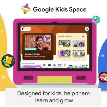 ApoloSign Toddler Tablet 10.1" for Kids with Case