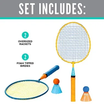 Fun Franklin Sports Badminton Set for Kids - Outdoor Play