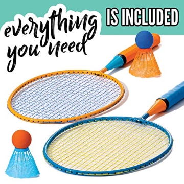 Fun Franklin Sports Badminton Set for Kids - Outdoor Play