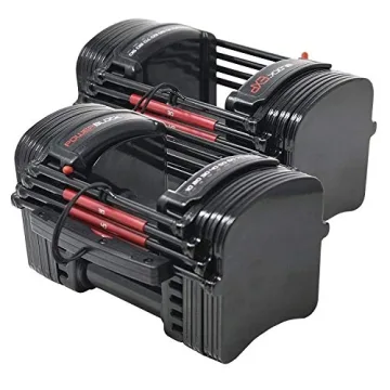 PowerBlock Adjustable Dumbbells, Expandable Fitness Equipment