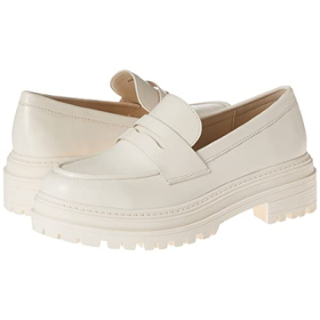 Staples by The Drop Ryan Lug Sole Loafers Cream Comfort