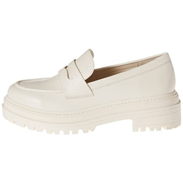 Staples by The Drop Ryan Lug Sole Loafers Cream Comfort