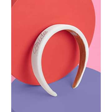 xo, Fetti Bachelorette Party Decorations Rhinestone Headband with Detachable Veil | White Headpiece Bridal Shower Gift, Bridesmaid Favors