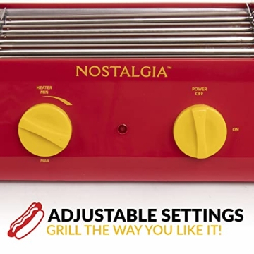 Nostalgia Hot Dog Roller - Cook Up to 8 Hot Dogs!