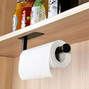 Stylish Wall Mount Paper Towel Holder for Kitchen