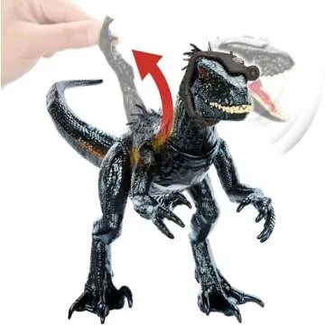 Jurassic Dino Track 'N Attack Indoraptor - Ultimate Play Experience