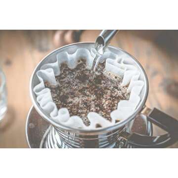 Nicole Home Collection Coffee Filters, Basket, 8-12 Cups 300 Count