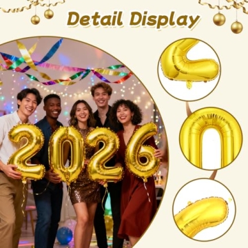 Giant 2026 Balloons for New Year Celebrations and Graduation Parties