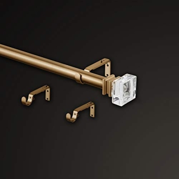 Stylish and Durable MODE Premium Curtain Rod Set