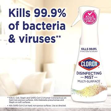 Clorox Cleaning Bundle: Disinfecting Mist & Mopping Cloths with Fresh Scents