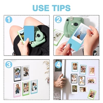 WOGOZAN Magnetic Picture Frames for Fujifilm Instax Mini Photos