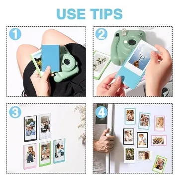 WOGOZAN Magnetic Picture Frames for Fujifilm Instax Mini Photos