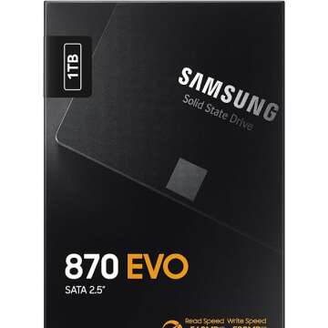 Samsung Internal SSD for Faster Computing Power