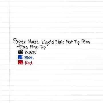 Paper Mate Liquid Flair Pens - Extra Fine Point, Black Ink
