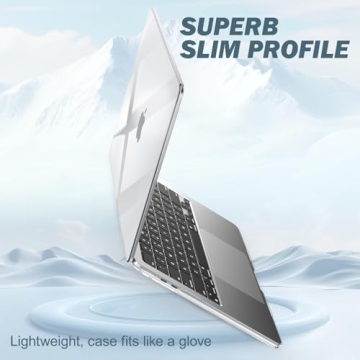 B BELK Clear MacBook Air Case 2010-2017 with Accessories