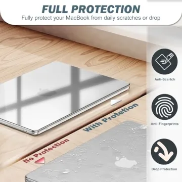 B BELK Clear MacBook Air Case 2010-2017 with Accessories