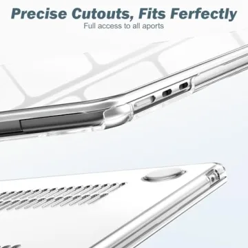 B BELK Clear MacBook Air Case 2010-2017 with Accessories