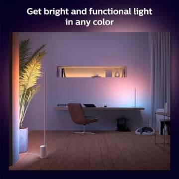 Philips Hue Signe Smart Floor Lamp - Color-Changing LED