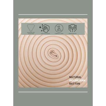 Virtuously made Bread Proofing Basket, Round 9 inch Sourdough starter kit, Proofing Basket for Bread baking, Bread Making Supplies Tools, Banneton Basket Gift Set, Medium, Natural, VM-SDSK-10