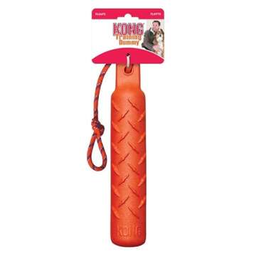 KONG Dog Dummy - Durable, Floats for Large Dog Play