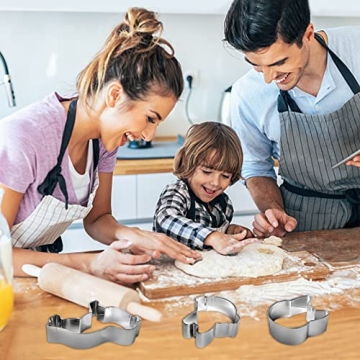 Dog Cookie Cutters Set for Baking Dog Themed Treats