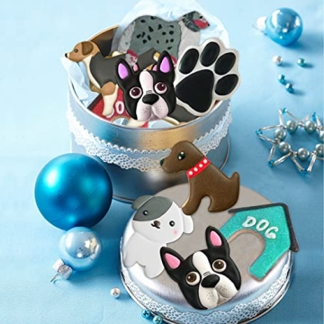 Dog Cookie Cutters Set for Baking Dog Themed Treats