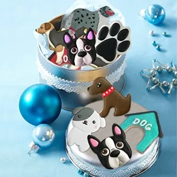 Dog Cookie Cutters Set for Baking Dog Themed Treats
