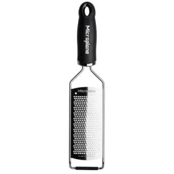Microplane Gourmet Series Hard Cheese Grater - Durable Metal Frame for Easy Zesting