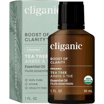 Cliganic Organic Peppermint Essential Oil for Aromatherapy