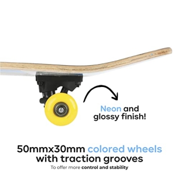 Sonic Hedgehog 31 Inch Skateboard for All Skill Levels