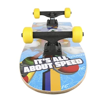 Sonic Hedgehog 31 Inch Skateboard for All Skill Levels