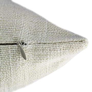 All Smiles Cream Lumbar Pillow Covers - Set of 2 Elegant