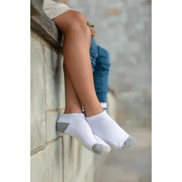 Amazon Essentials Kids Cotton Crew Socks 10 Pairs Black Medium