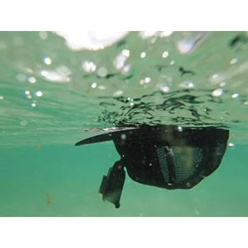 ActionHat® Grey Curved Bill - Patented Floating Hat Mount Compatible for GoPro, DJI, Insta360 Action Cameras