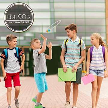 Flitter Ring Juggling Toy | Kinetic Gyro Sensory Toy | Fun, Scientific Spinning Action for Play and Magic Tricks | Kids and Adults (Colored Ring's)