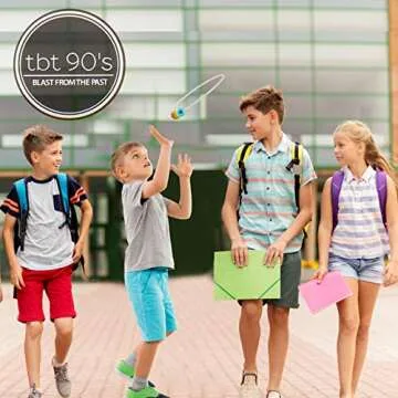 Flitter Ring Juggling Toy | Kinetic Gyro Sensory Toy | Fun, Scientific Spinning Action for Play and Magic Tricks | Kids and Adults (Colored Ring's)