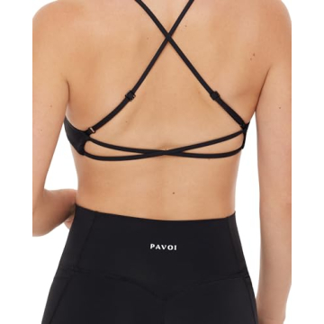 PAVOI ACTIVE HiPerform Sports Bra Supportive Adjustable Workout